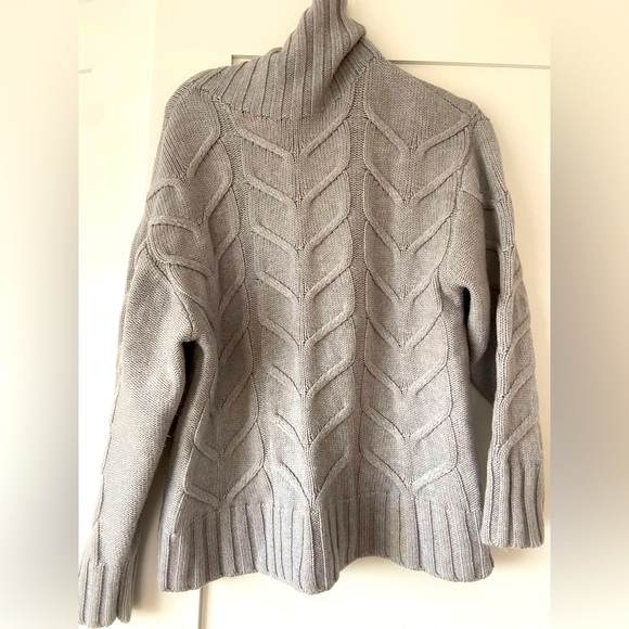 Aritzia Sweaters - Wilfred (Aritzia) Grey Merino wool Sweater Size Medium